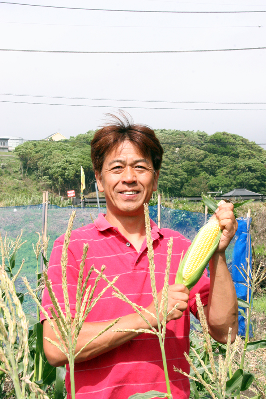 神戸地区農家　安西淳さん