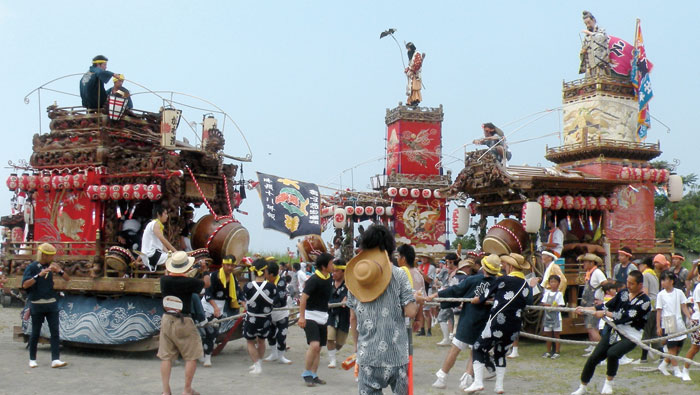船形諏訪神社の例大祭