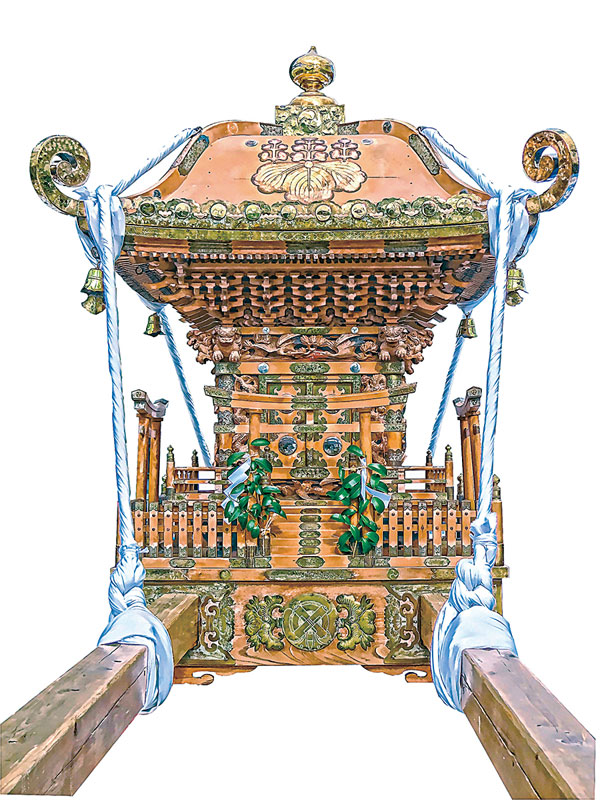 川崎　八雲神社の神輿