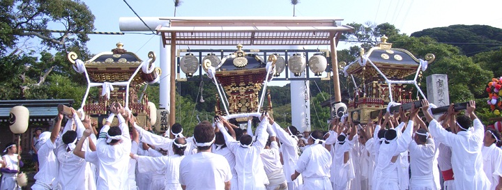 安房神社例大祭
