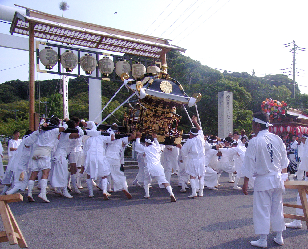 安房神社例大祭